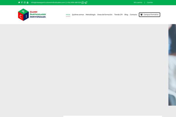 The-core-child theme site design template sample