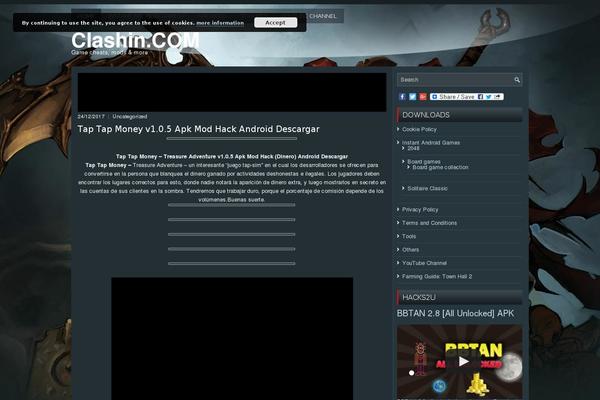 Gaming theme site design template sample
