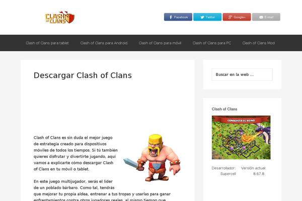 Site using Easy Social Share Buttons plugin