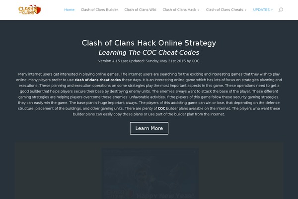 Site using Arscode-social-slider plugin