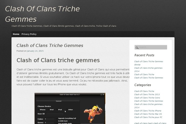 Penumbra theme site design template sample