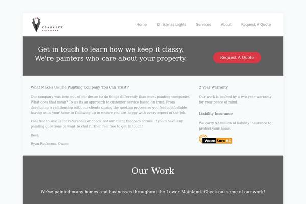 classactpainters.com site used Lava