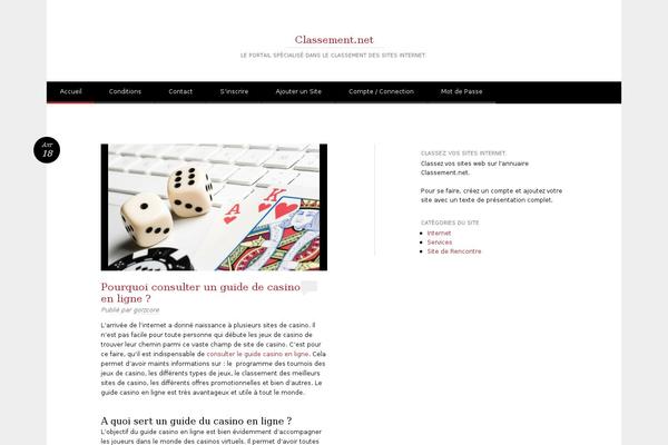 Reddle theme site design template sample