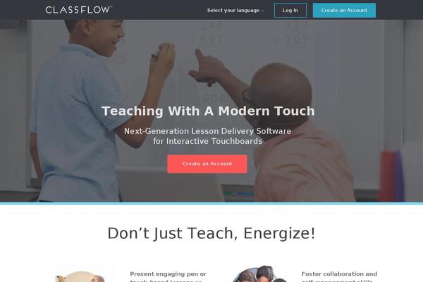 Kudos theme site design template sample