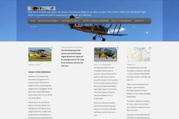 Feather theme site design template sample