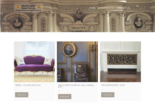Royal Child theme site design template sample