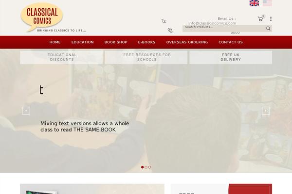 classicalcomics.com site used Gloryshop