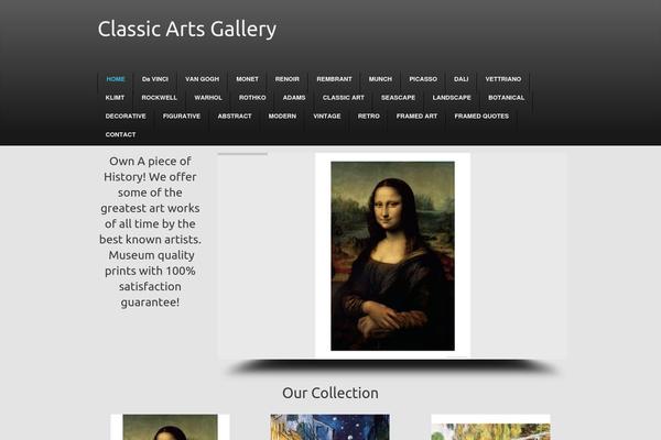 classicartsgallery.com site used Dynamix
