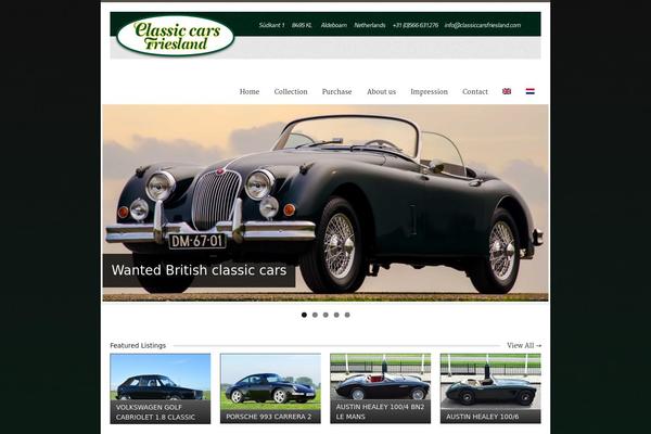 Automotive Car Dealership Business WordPress Theme theme site design template sample