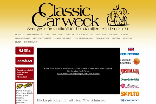 Stockholm theme site design template sample