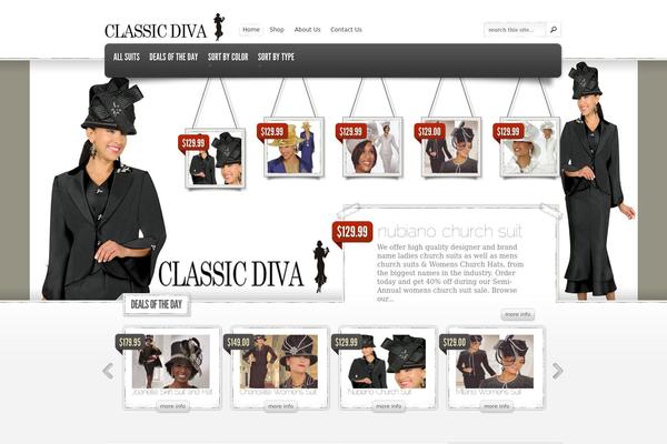 eStore theme site design template sample