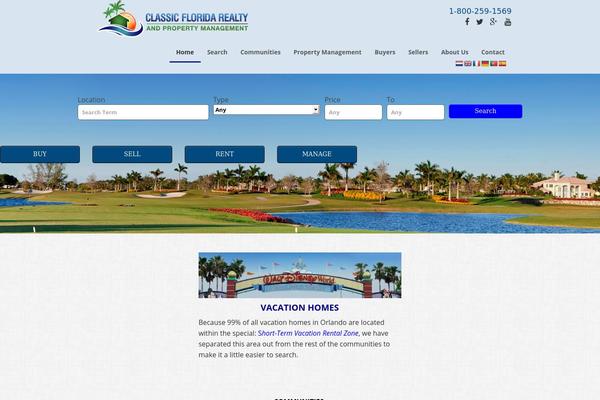classicfloridarealty.com site used Liofolio