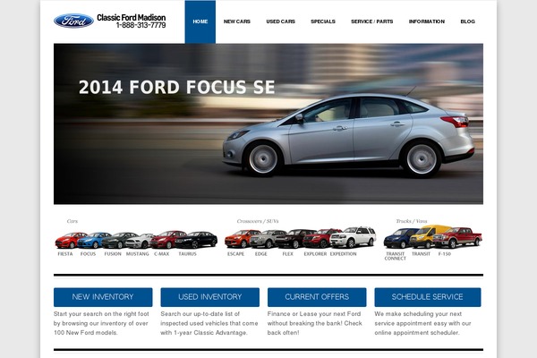 Sirens theme site design template sample