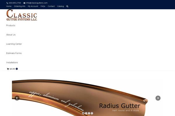 classicgutters.com site used Buller