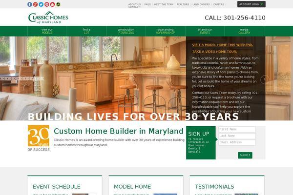 Site using WP Simple Galleries plugin