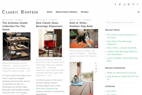 Beep! theme site design template sample