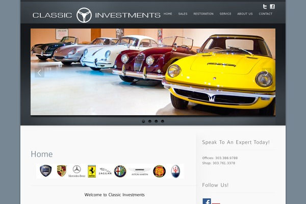 inFocus theme site design template sample