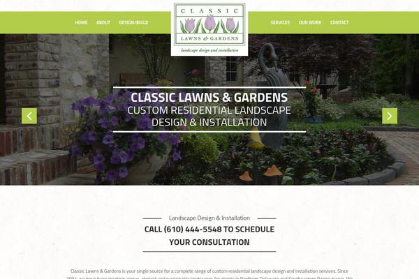 classiclawnsandgardensinc.com site used Zen