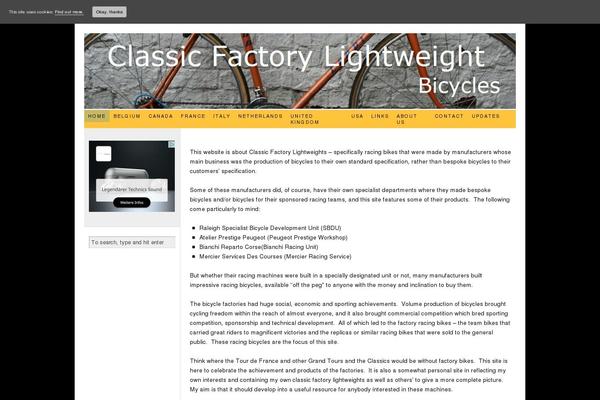 Thesis 1.8.5 theme site design template sample
