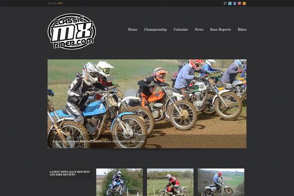 Reaction theme site design template sample