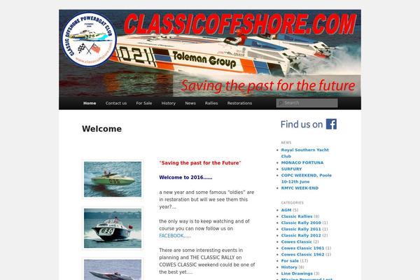 Twenty Eleven theme site design template sample