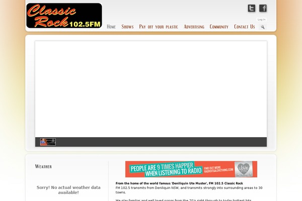 Prestige Light theme site design template sample