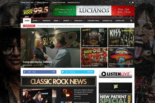 NewsMag theme site design template sample