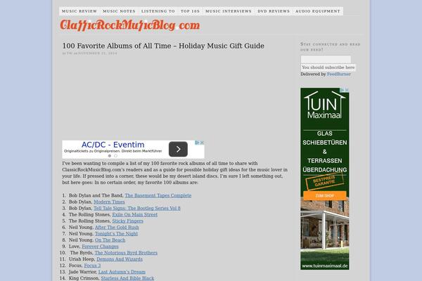 Site using Add Link to Facebook plugin