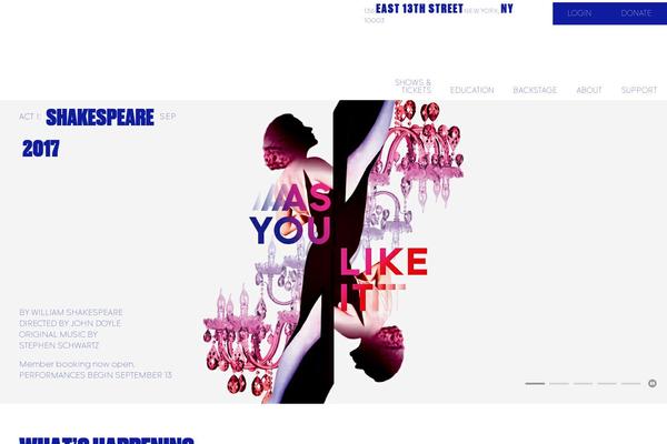 Site using Spektrix plugin