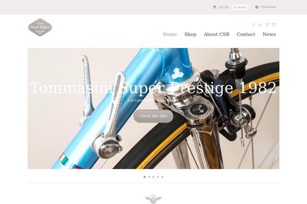 Csb theme site design template sample