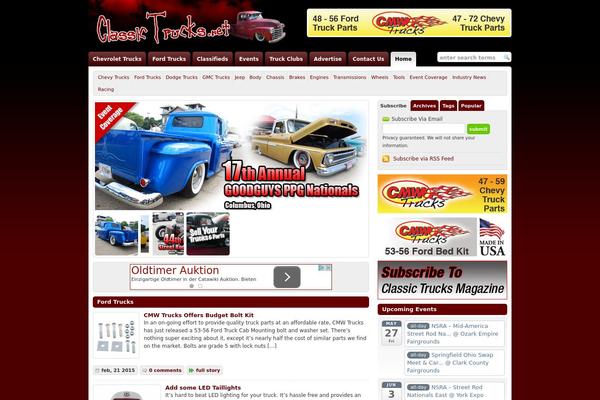 Wp Chatter theme site design template sample
