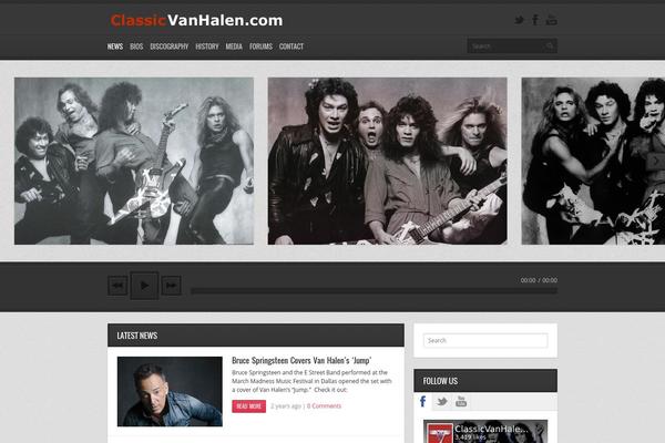 Replay theme site design template sample