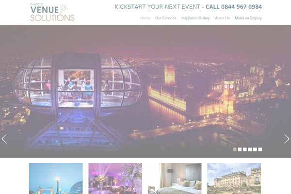 classicvenuesolutions.com site used Venues