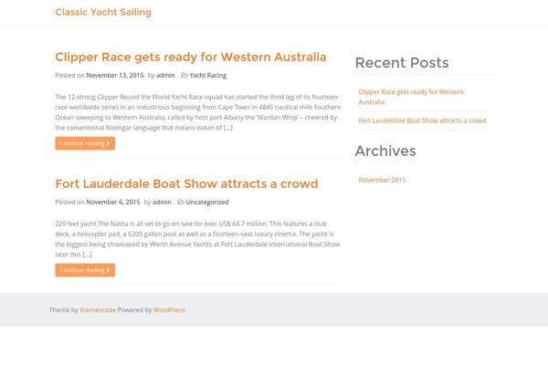 bootcake theme site design template sample