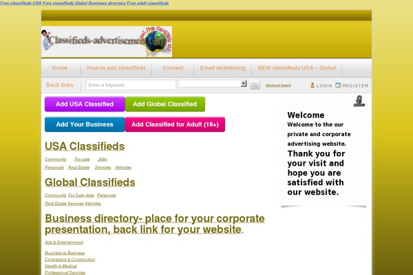 Site using WP Edit plugin