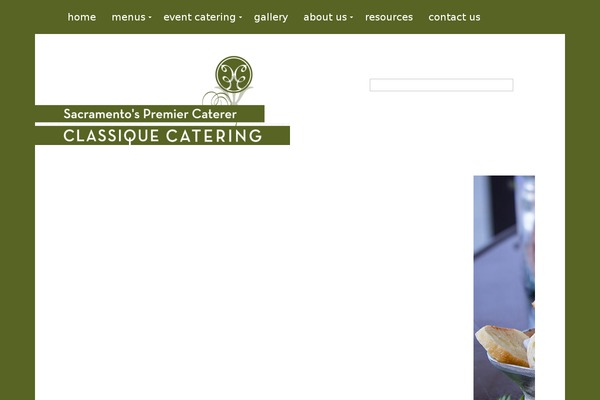 classiquecatering.com site used Classiquecatering