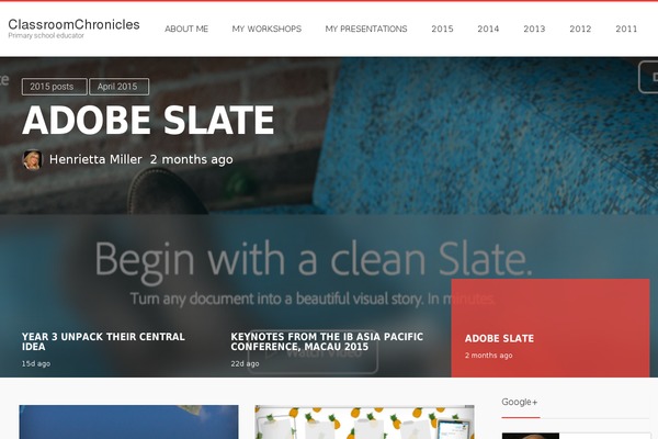 Site using About Me plugin
