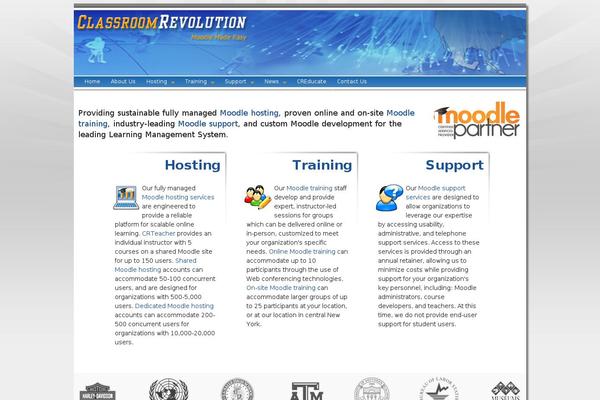 Cr theme site design template sample