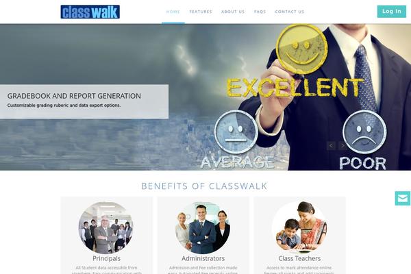 Fresh theme site design template sample