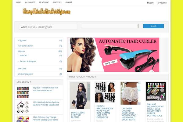 St theme site design template sample