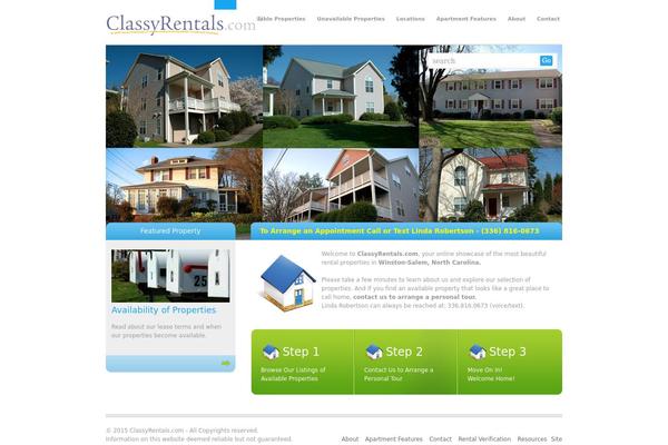 classyrentals.com site used Prw