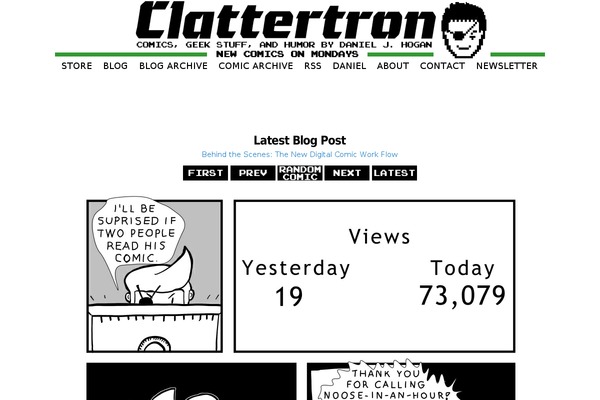 Site using Comic Easel plugin