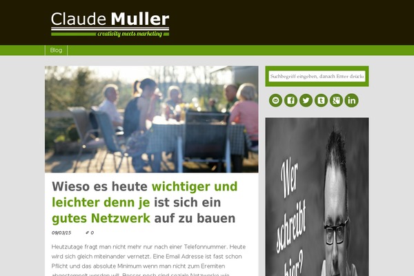 Headway theme site design template sample