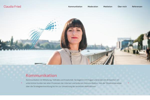 Bridge Child theme site design template sample