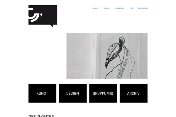 Hatch theme site design template sample