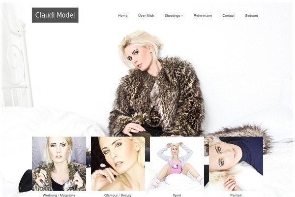 claudimodel.com site used Wp_glare5-v1.6.1