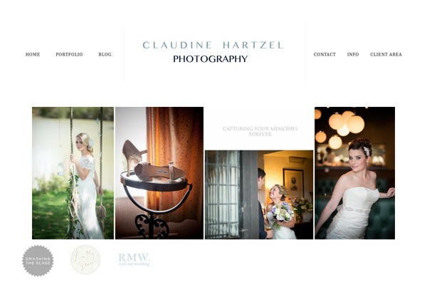 Rebecca theme site design template sample