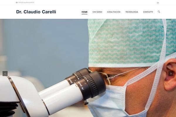 Shadow-child theme site design template sample