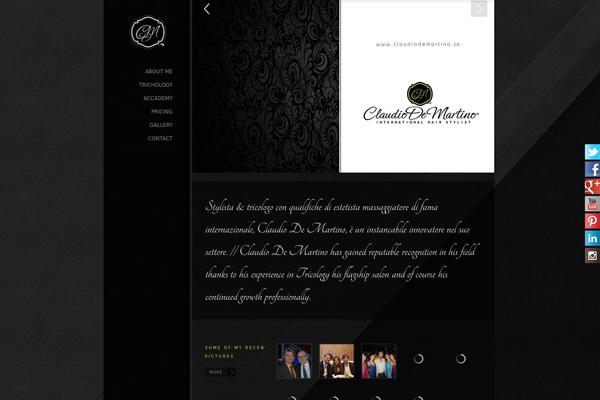 Myriad theme site design template sample