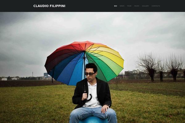 Music theme site design template sample